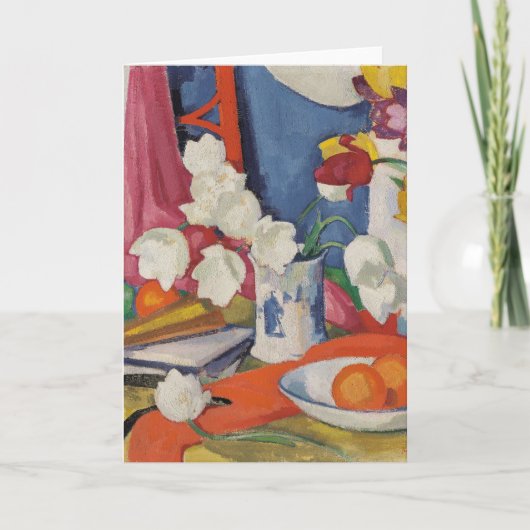 チューリ赤と白ップ | サミュエル・ジョン・ペプレ カード (正面)