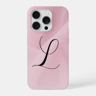 チュールピンク背景フォンケース iPhone 15 PROケース