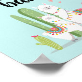 チューロバー スナック フィエスタ ラマ ベイビーシャワー サイン (角)