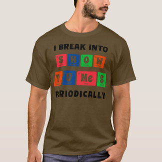 チューンおもしろいプンミュージカル劇場演劇T Tシャツ