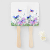 チョイカラフルハ飛んでいるハンドファン春ジョイ ハンドファン (正面&裏面)