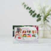 チョイスケーキぽちゃぽちゃの名刺 名刺 (スタンド正面)