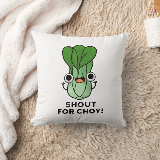 チョイ・ベギー・ボクおもしろい・チョイ・プンに向けて叫ぶ クッション (ブランケット)