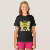 チョウとハチ Tシャツ (正面フル)