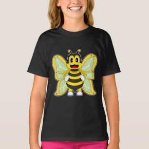 チョウとハチ Tシャツ