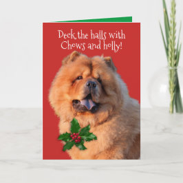 チョウとホリークリスマスでホールズのかわいいデッキ シーズンカード