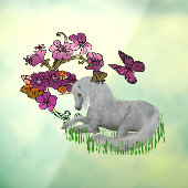 チョウと花  ウィンドウサイン (シート3)