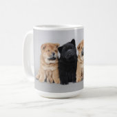 チョウの子犬 コーヒーマグカップ (正面左)