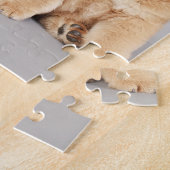 チョウの子犬 ジグソーパズル (側面)