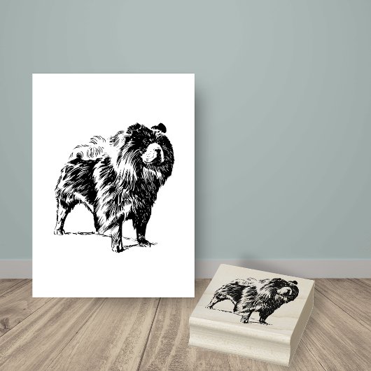 チョウの犬種 ラバースタンプ