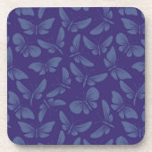 チョウの背景 コースター (正面)