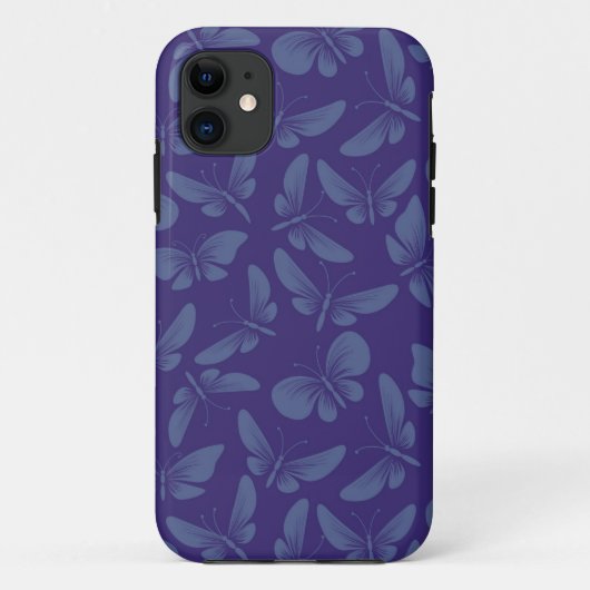 チョウの背景 Case-Mate iPhoneケース (裏面)