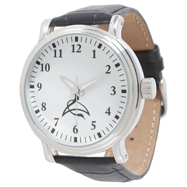 チョウの鶴の形のキャラクター 腕時計 (アングル)