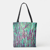 チョウインザラベンダートートバッグ トートバッグ (裏面)