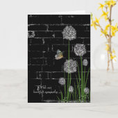 チョウオンヤマフラワー悔やみや弔慰 カード (黄色い花)