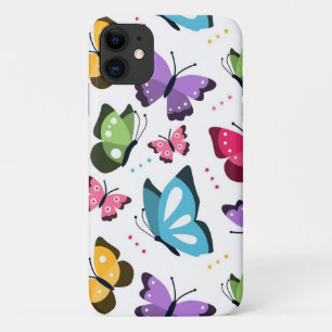 チョウカラフル類 iPhone 11 ケース