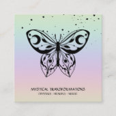 *~*チョウガ魔法ボホユニバースレインボー スクエア名刺 (正面)