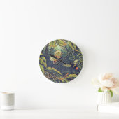 チョウクモミヴィンテージ園 ラウンド壁時計 (ホーム)