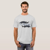チョウザメが魚を見つけるIII Tシャツ (正面フル)