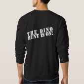 チョウザメのハンターの丸首のセーターの暗闇 スウェットシャツ (裏面)