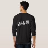 チョウザメのハンターの丸首のセーターの暗闇 スウェットシャツ (裏面フル)