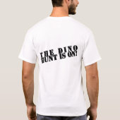 チョウザメのハンター筋肉ティー Tシャツ (裏面)