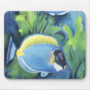 チョウザメの魚 マウスパッド