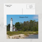 チョウザメ岬 ポストカード (正面/裏面)