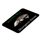 チョウザメ熱に感染する マグネット (左側)