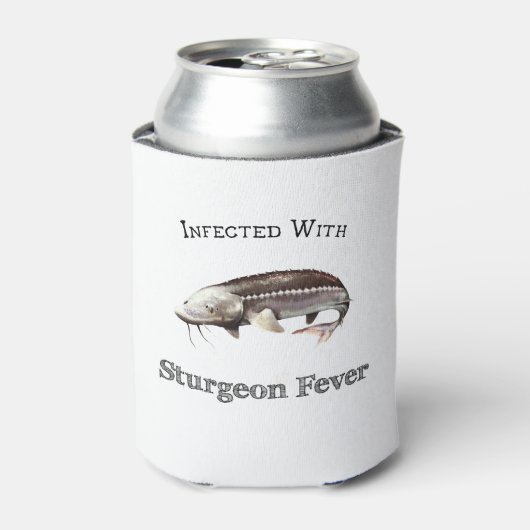 チョウザメ熱に感染する 缶クーラー (缶正面)