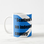 チョウザメ: スコットランドは独立した国…です コーヒーマグカップ (左)