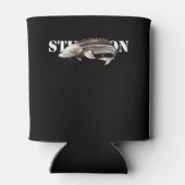 チョウザメ 缶クーラー (裏面)