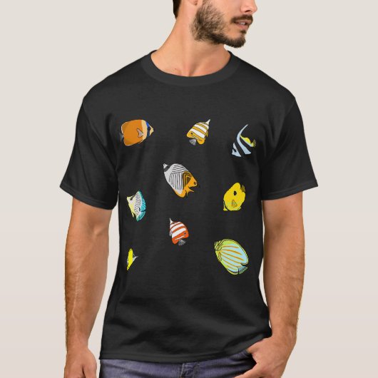 チョウチョウウオ Tシャツ (正面)