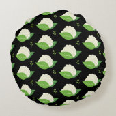 チョウフルール ラウンドクッション (裏面)