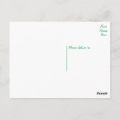 チョウ子犬 – こんにちは、愛考え、あなたの ポストカード (裏面)