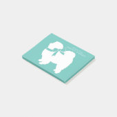 チョウ犬の子犬 ポストイット (アングル)