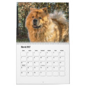 チョウ犬カレンダー カレンダー (3月 2027)