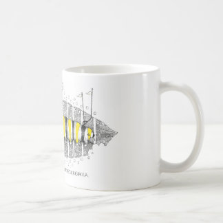 チョウ目Pittsburghia-Zazzle コーヒーマグカップ