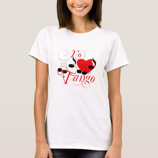 チョウ(コラゾン)タンゴ! Tシャツ (正面)