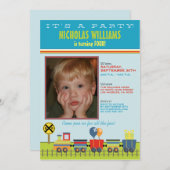 チョウ·チョウ·アクアチャイルドの誕生日パーティーの招待 招待状 (正面/裏面)