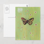 チョウ ポストカード (正面/裏面)