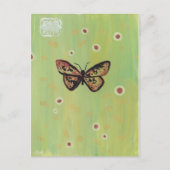 チョウ ポストカード (正面)