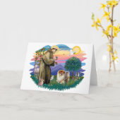 チョウ(B) カード (黄色い花)