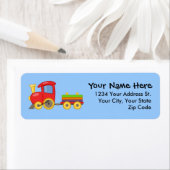 チョオチョオトレイン差出人住所ラベル ラベル (インサイチュ)