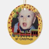 チョオトレイン1stクリスマスキープサクオーナメント セラミックオーナメント (左)