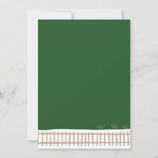 チョオトレイン2nd誕生日パーティの招待状 招待状 (裏面)