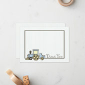 チョオベビーサンキューフラットノート ノートカード (正面/裏面インサイチュ)