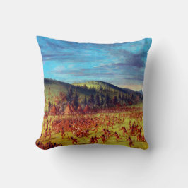 チョクタウ遊ボールのジョージ・キャトリン・ボール クッション