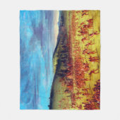 チョクタウ遊ボールのジョージ・キャトリン・ボール フリースブランケット (正面)