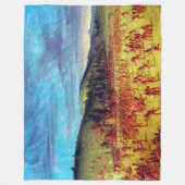 チョクタウ遊ボールのジョージ・キャトリン・ボール フリースブランケット (正面)